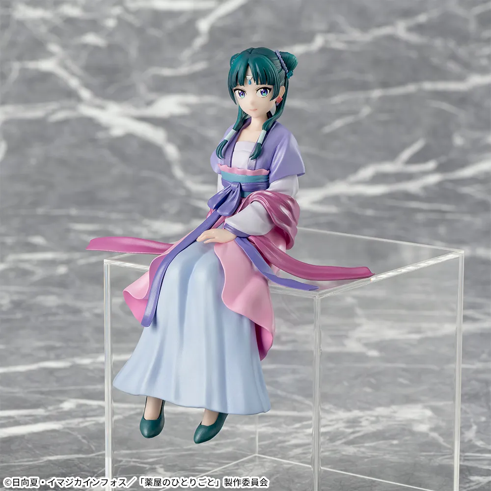 【セガUFOキャッチャーオンライン限定】TVアニメ『薬屋のひとりごと』ちょこのせプレミアムフィギュア猫猫月精Ver.パール塗装Ver.
