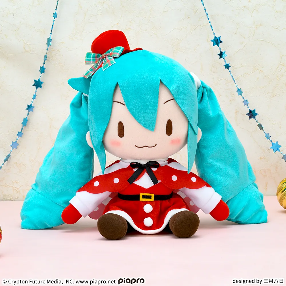 初音ミクシリーズふわぷちLLぬいぐるみ初音ミク-クリスマス