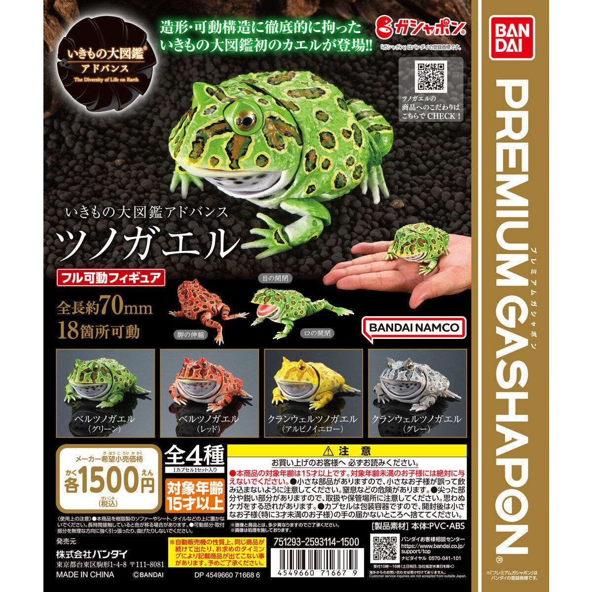 いきもの大図鑑アドバンス ツノガエル