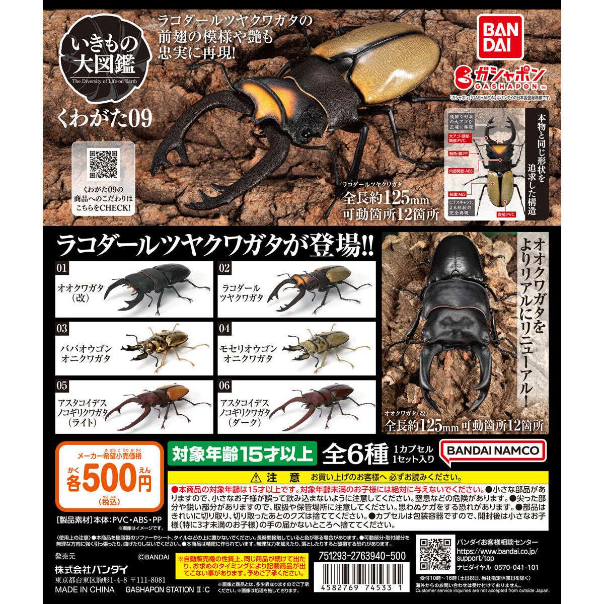 いきもの大図鑑 くわがた09