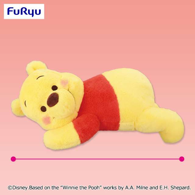 くまのプーさん 横向きおねんね V-BIGぬいぐるみ