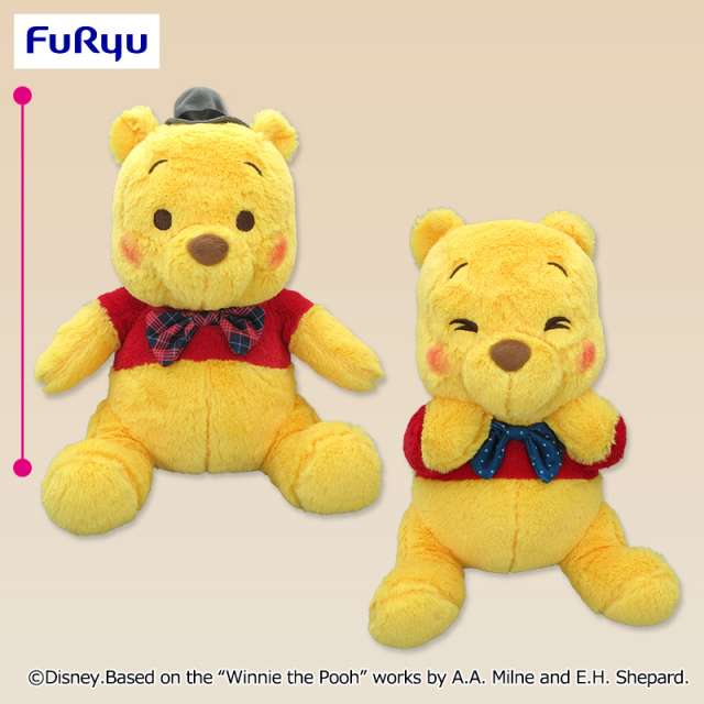くまのプーさん FukuFuku おめかしBIGぬいぐるみ