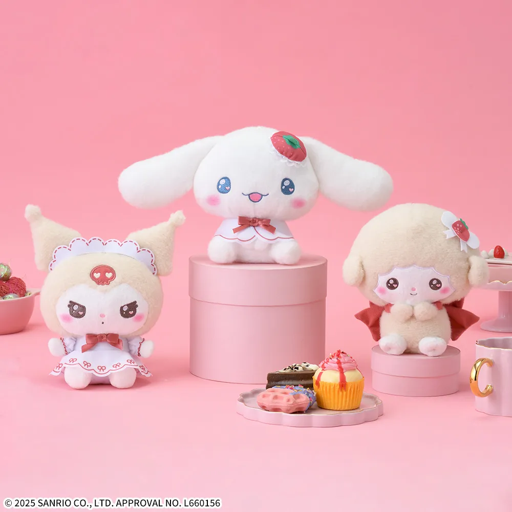 ゆるかわサンリオキャラクターズぬいぐるみショートケーキ