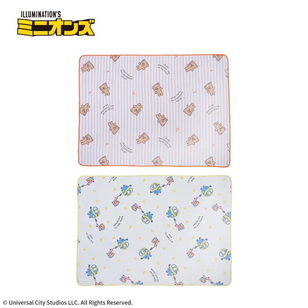 【モーリーファンタジー・PALO限定】ミニオンふわふわビッグ毛布ボブ&ティム