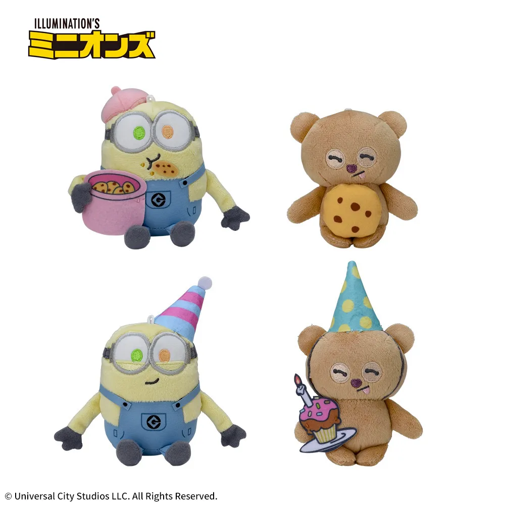 【モーリーファンタジー・PALO限定】ミニオンマスコットボブ&ティム～SWEET～