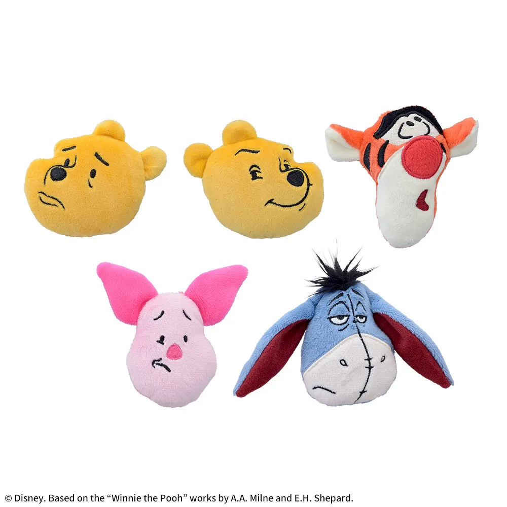 くまのプーさんマスコットヘアクリップFUNNYVer.