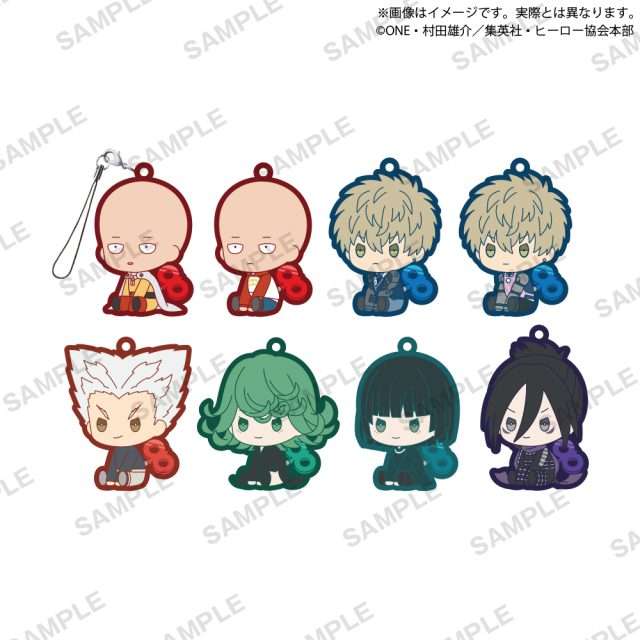 ワンパンマン ぺたっと ねじまきらばーすとらっぷ