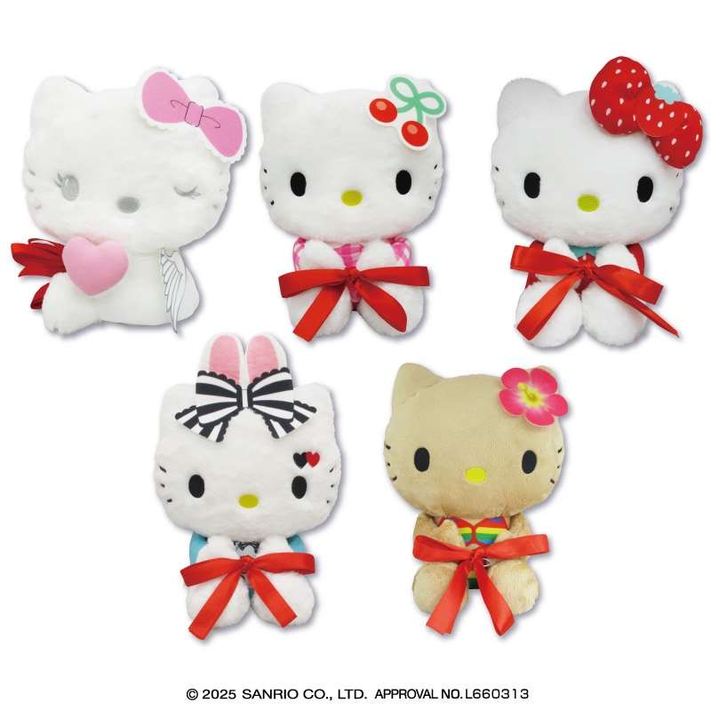 ハローキティ Myハローキティ抱っこポーズドールBIGタイプ3