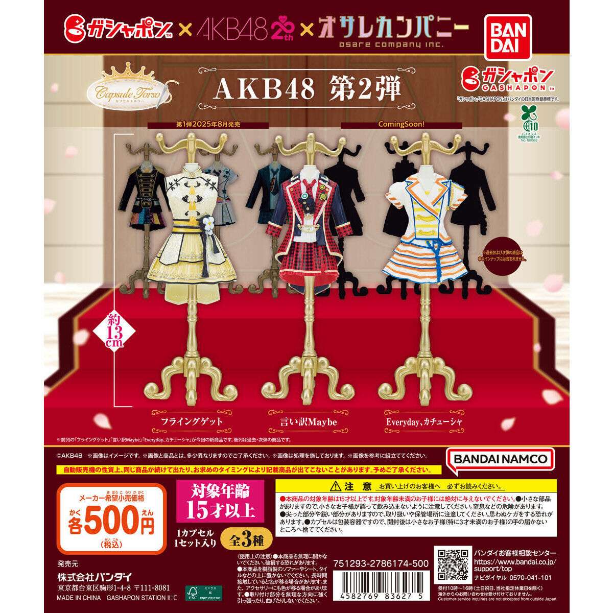 Capsule トルソー AKB48 第2弾