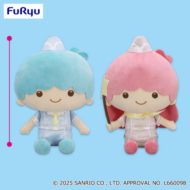 サンリオキャラクターズ ぽよよんえあぽ~とBIGぬいぐるみ~リトルツインスターズ~