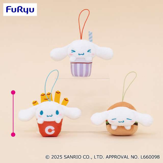 シナモロール バーガーショップマスコット