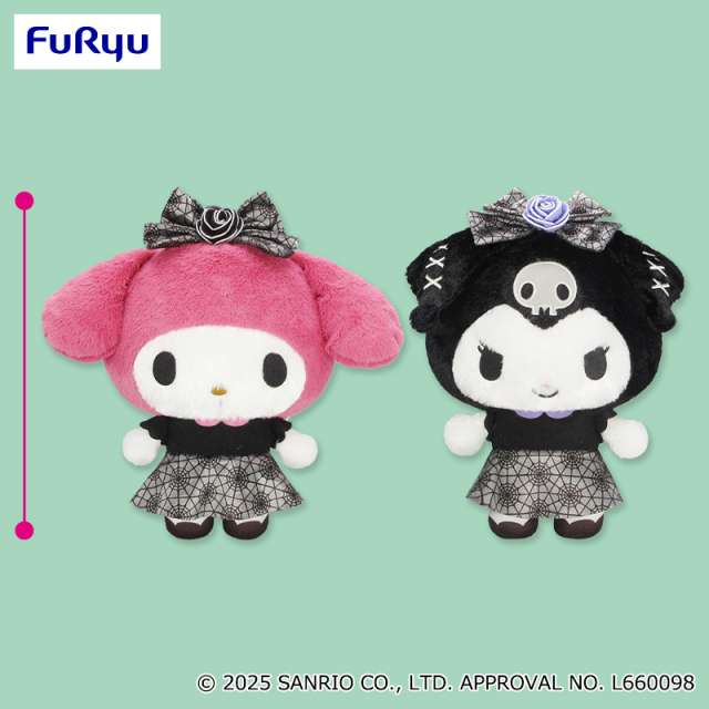 マイメロディ・クロミ ダークブラックBIGぬいぐるみ