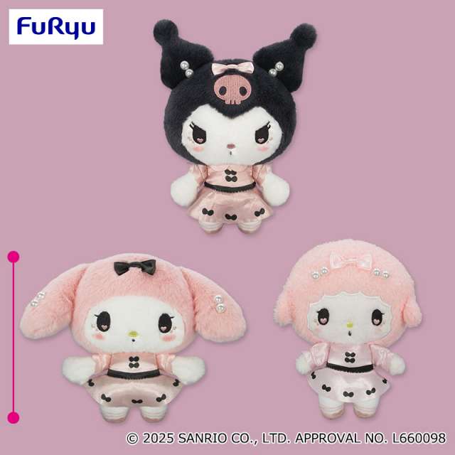 マイメロディ・クロミ ロマンティックガーリーぬいぐるみ