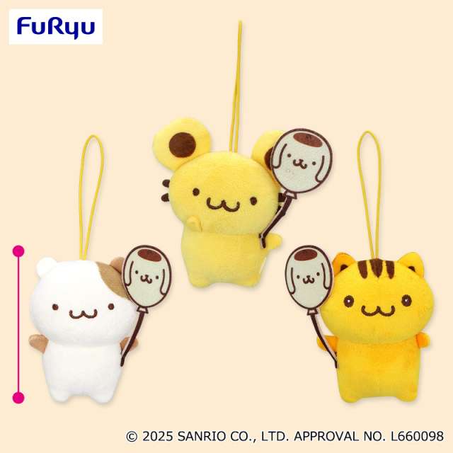 ポムポムプリン チームプリンのバルーンマスコット