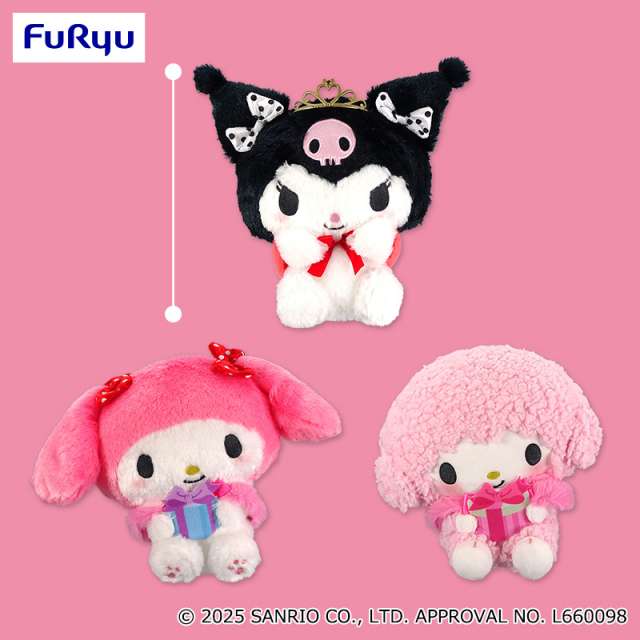 マイメロディ・クロミ HBD Kuromi♥BIGぬいぐるみ①