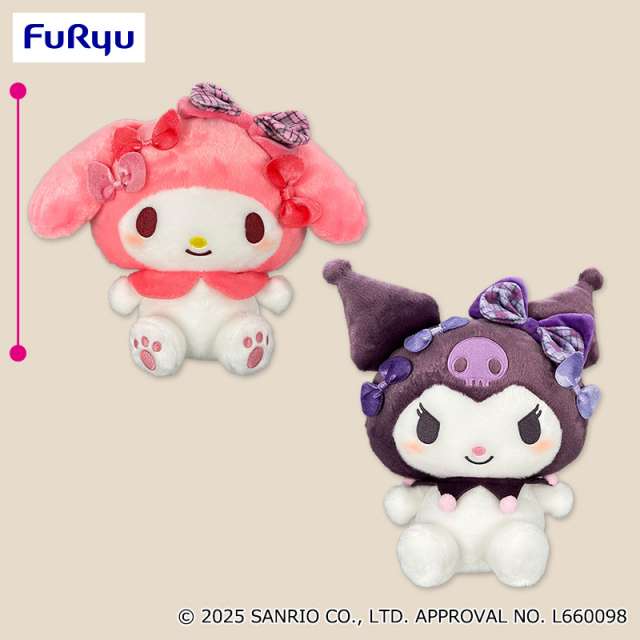 マイメロディ・クロミ リボンがいっぱいBIGぬいぐるみ