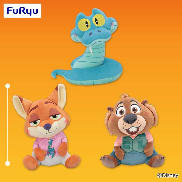 ズートピア2 こてっとぺったん BIGぬいぐるみ~ニックアソート~