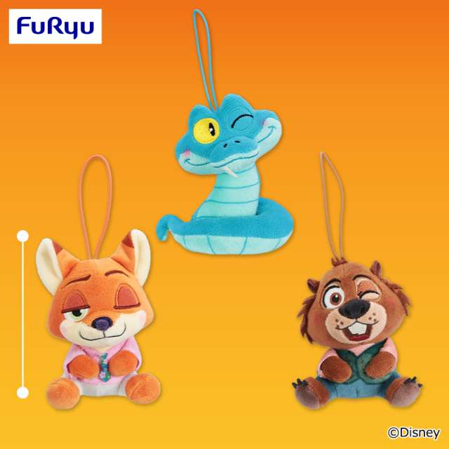 ズートピア2 こてっとぺったん マスコット~ニックアソート~