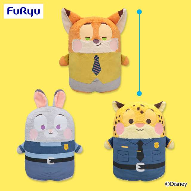 ズートピア ならべてどーみぃふれんず おおきい!ぬいぐるみ