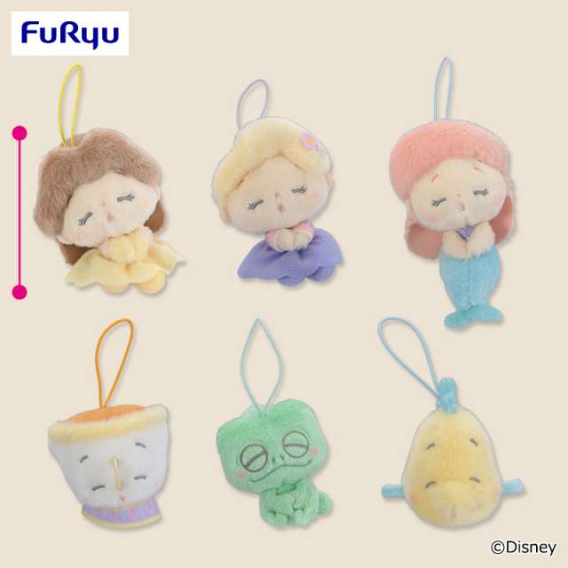 ディズニープリンセス ねむぐるみ マスコット