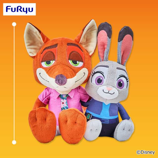 ズートピア2 ペアぬいぐるみ