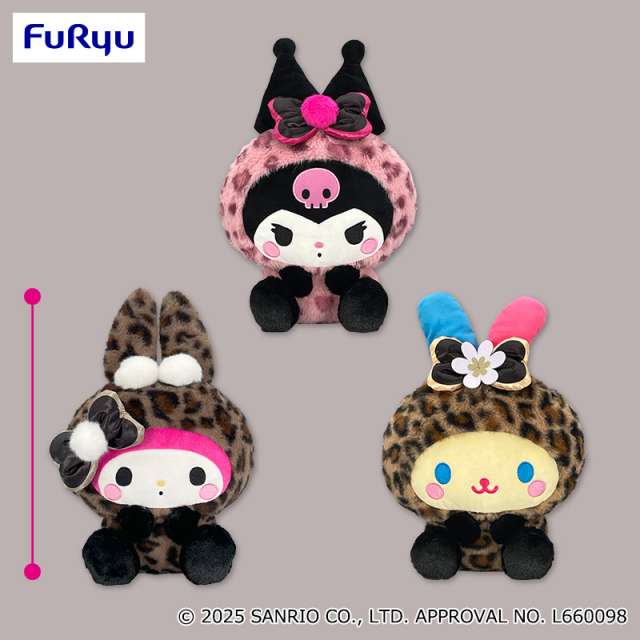 サンリオキャラクターズ ギャルらび♡BIGぬいぐるみ~マイメロディ・クロミ・ウサハナ~