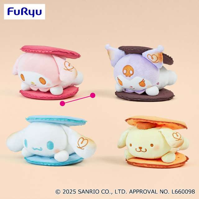 サンリオキャラクターズ ましゅまるむなりきりスモア!ぬいぐるみ