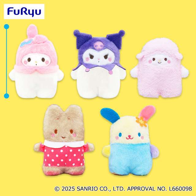 サンリオキャラクターズ ならべてどーみぃふれんず マスコット!~ガールズ~