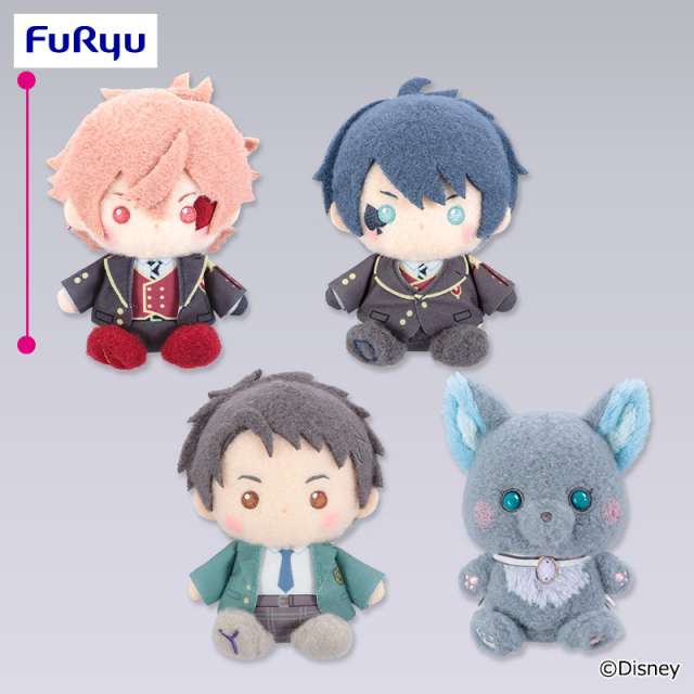 ディズニー ツイステッドワンダーランド ザ アニメーション ミルキーボア ぬいぐるみ~エース・デュース・雄剣・グリム~