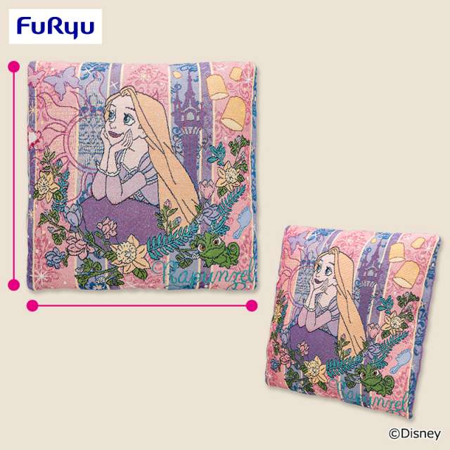 ディズニープリンセス ゴブラン織り風クッション~ラプンツェル~