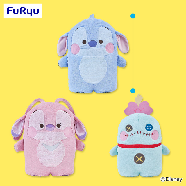 ディズニー スティッチ ならべてどーみぃふれんず おおきい!ぬいぐるみ