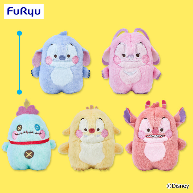 ディズニー スティッチ ならべてどーみぃふれんず マスコット!