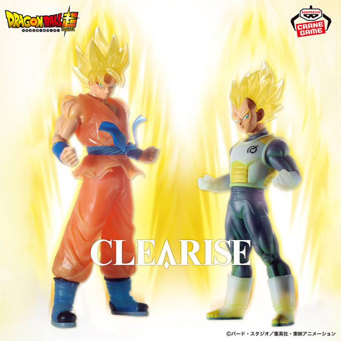 ドラゴンボール超 CLEARISE 孫悟空&ベジータ