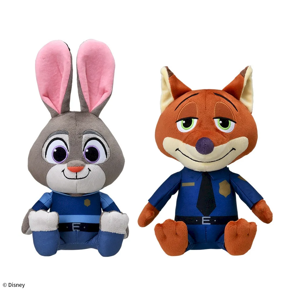 ズートピアMぬいぐるみジュディ&ニック