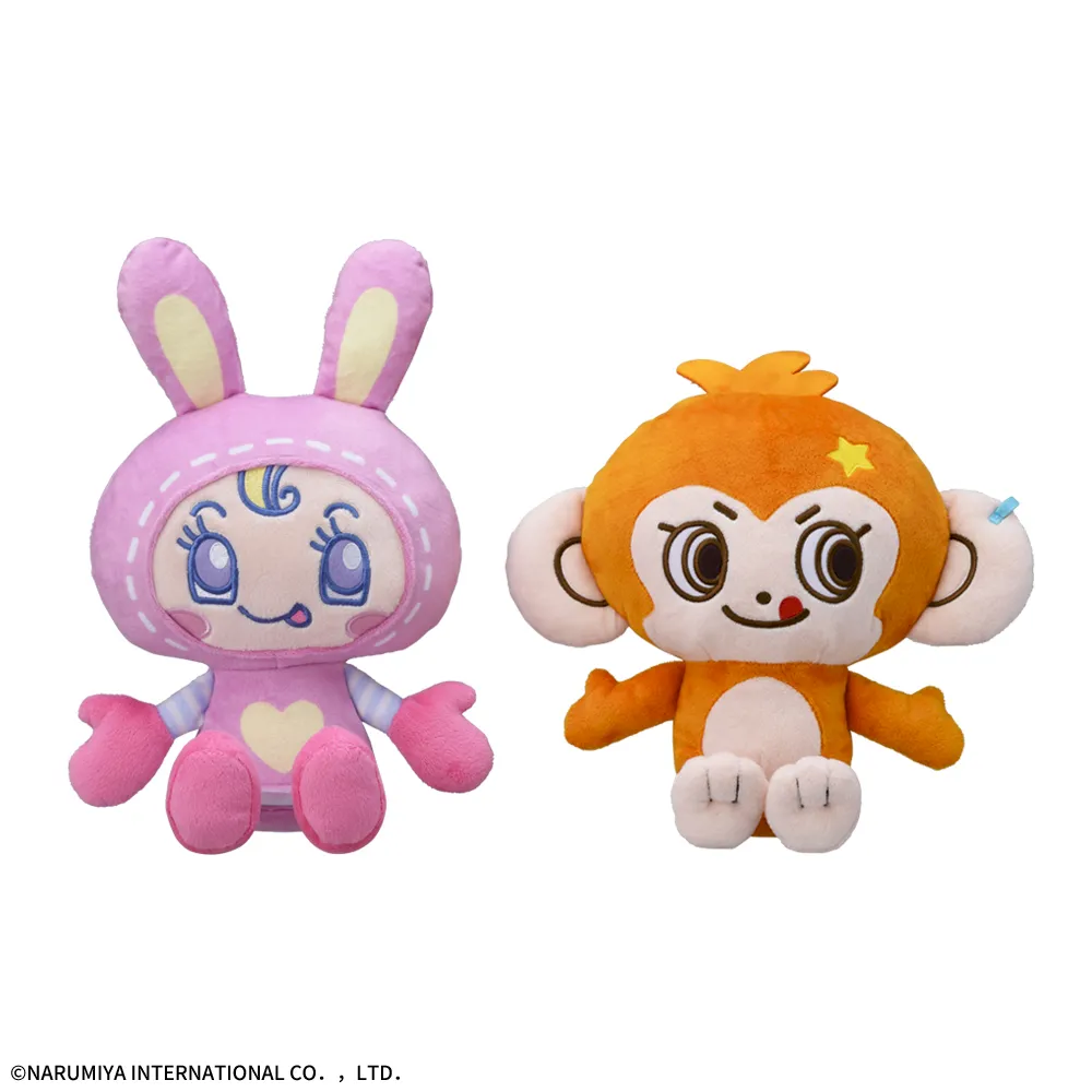 ナルミヤキャラクターズMぬいぐるみべリエちゃん&ルッキー