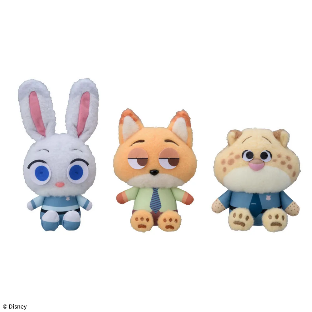 ズートピアモコモコぬいぐるみ