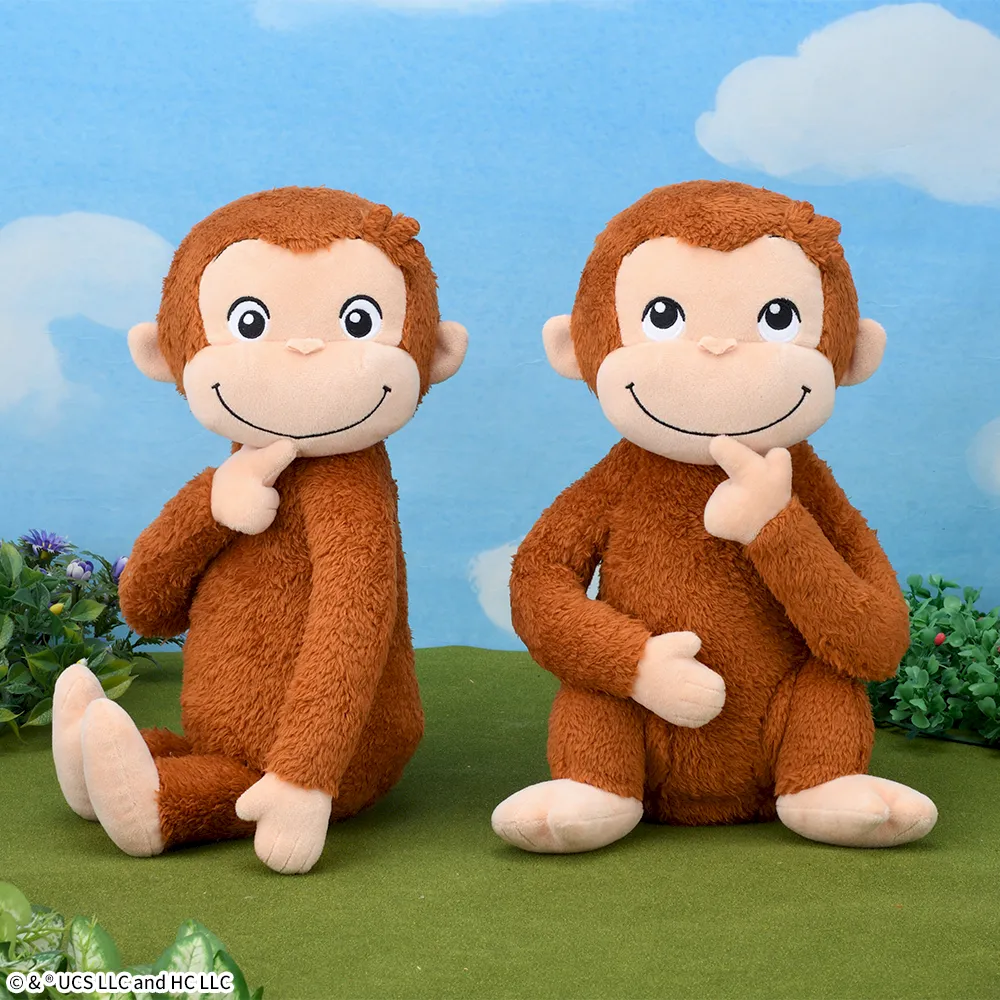 おさるのジョージLぬいぐるみそれなあに?