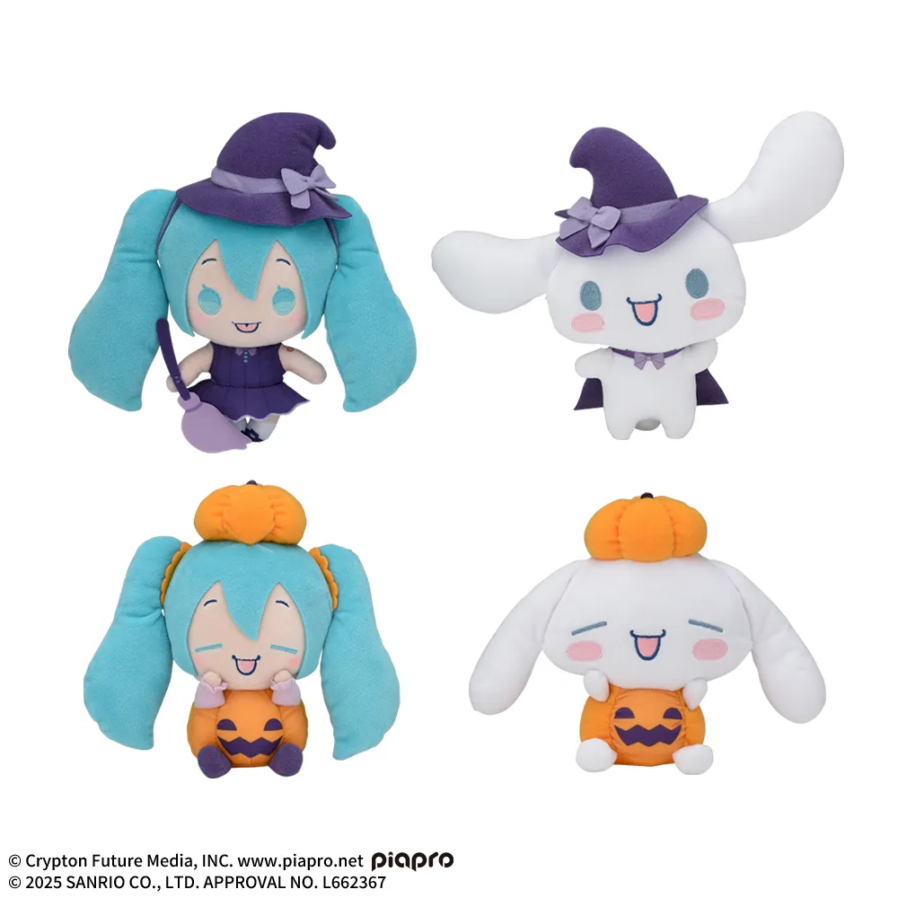 初音ミク×シナモロールぬいぐるみ~ハロウィン~