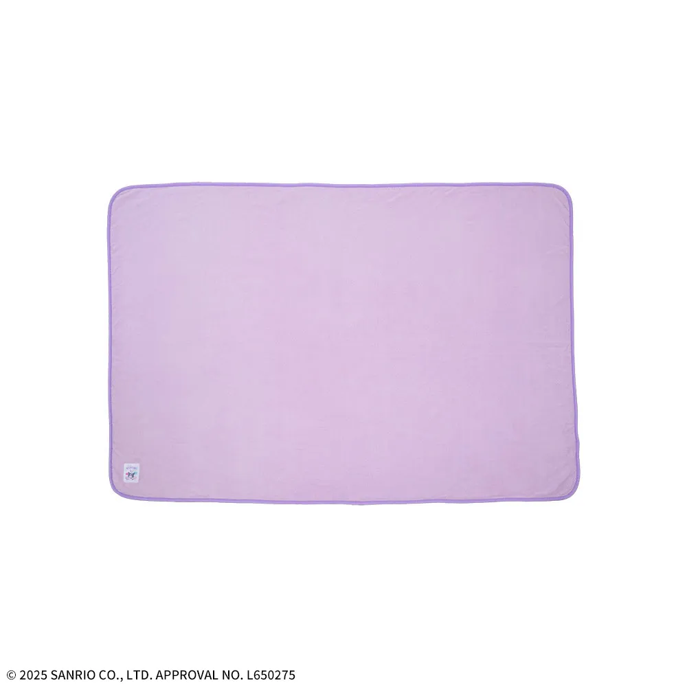 【タイトー限定】クロミプラチナムザッカフェイス巾着付ブランケット