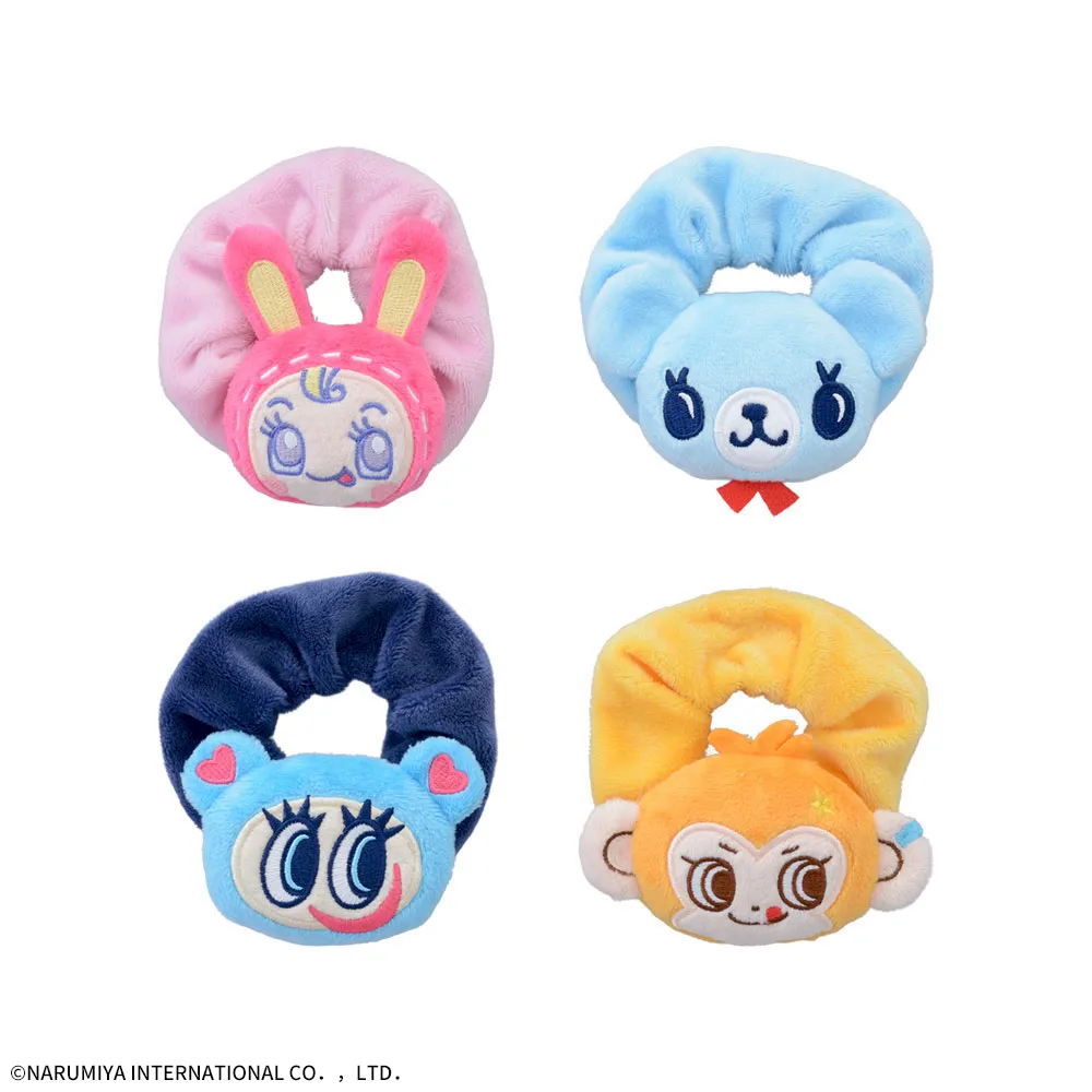 ナルミヤキャラクターズマスコット付シュシュ