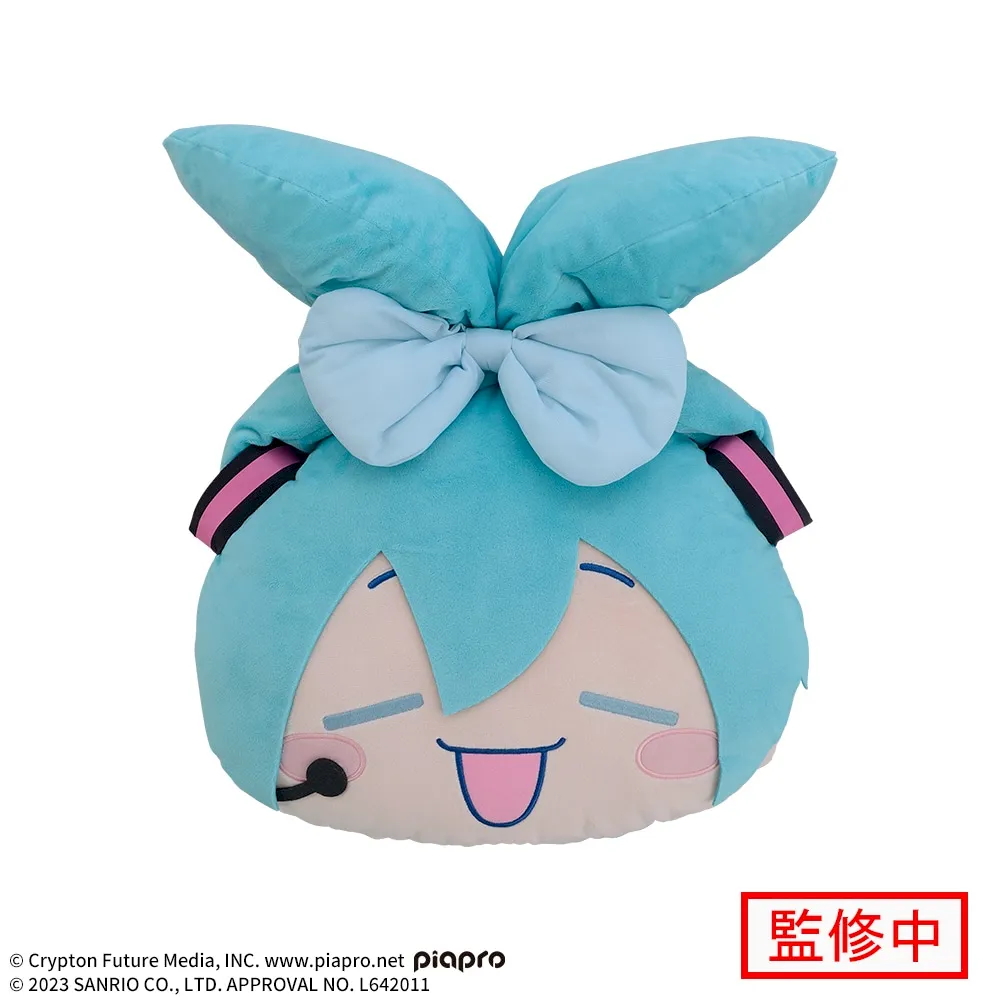 初音ミク×シナモロールプレミアムフェイスクッション初音ミク