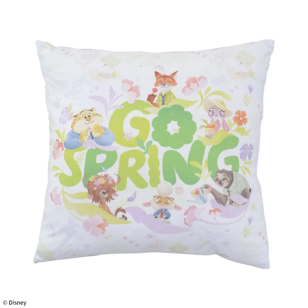 ズートピアプレミアムパイル生地風クッション