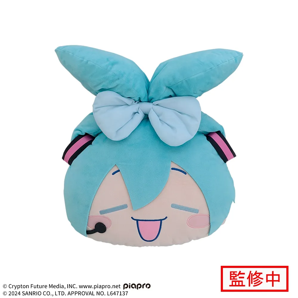 初音ミク×シナモロールプレミアムフェイスクッション初音ミク