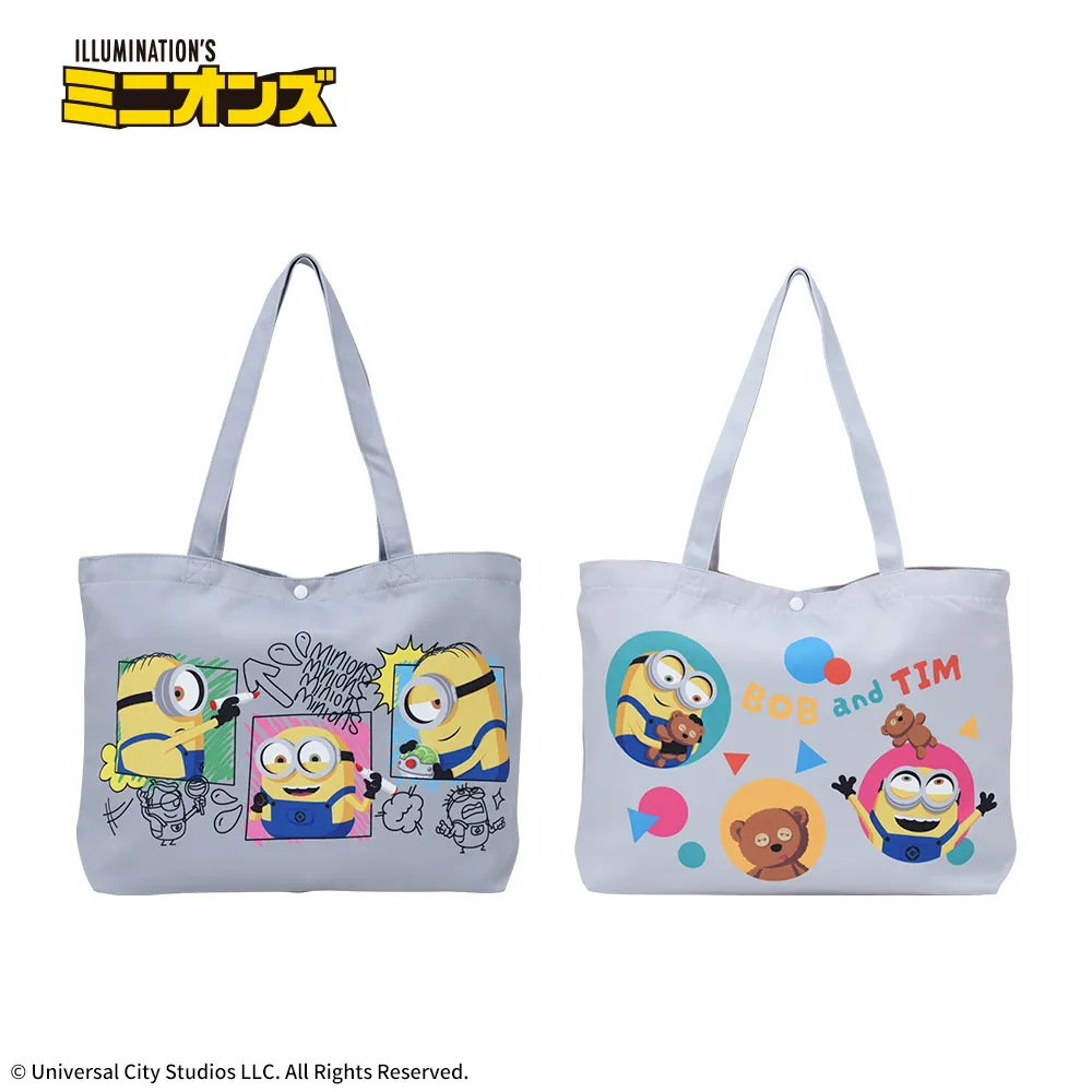 【ラウンドワン限定】ミニオンプラチナムザッカトートバッグ
