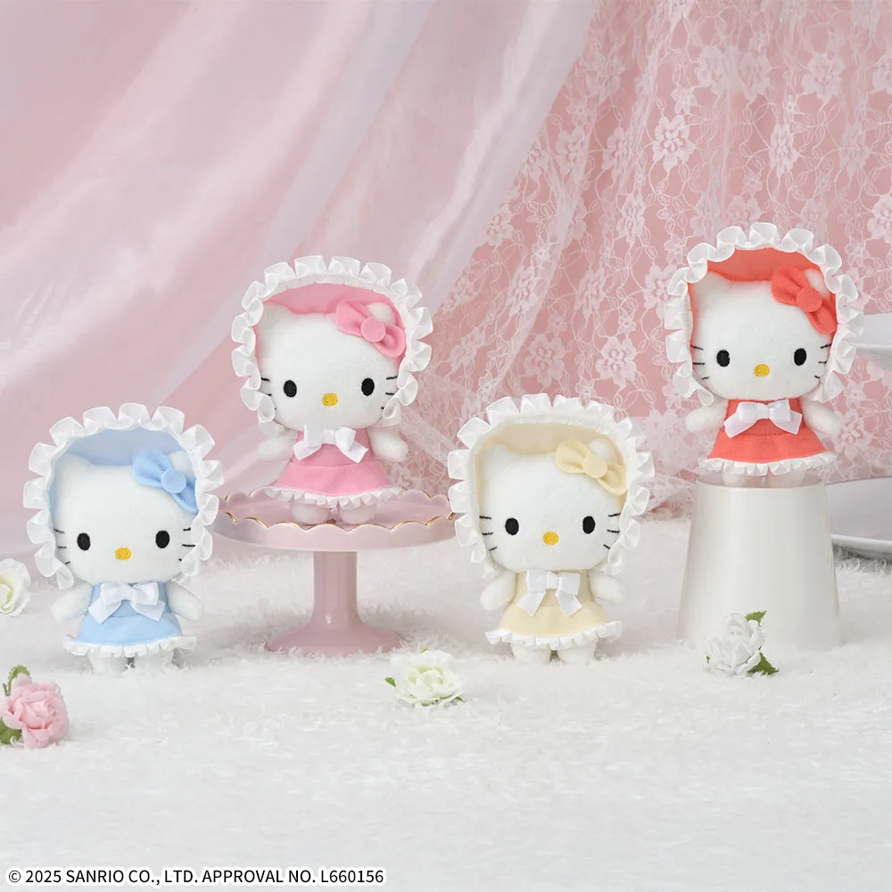 ハローキティマスコットカラフルボンネット