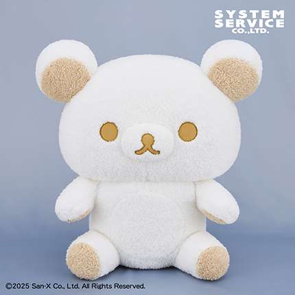 リラックマ ホワイトカラーぬいぐるみXL プレミアム