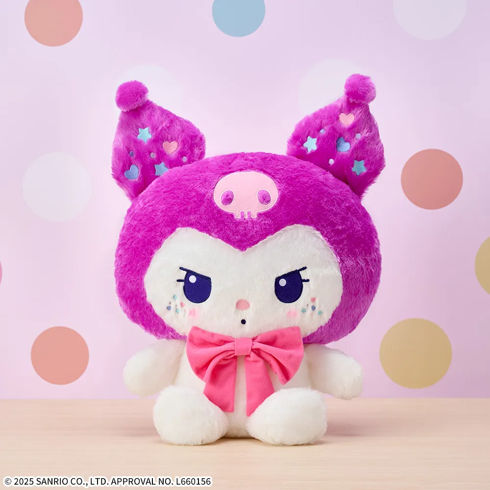 ゆるかわサンリオキャラクターズスーパーラージぬいぐるみクロミKUROMIMAGICAL
