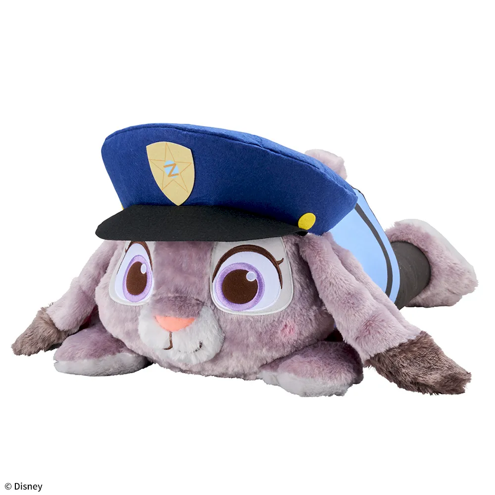 【ナムコ限定】ズートピア赤いほっぺ寝そべりスーパーラージキッズぬいぐるみジュディ・ホップス