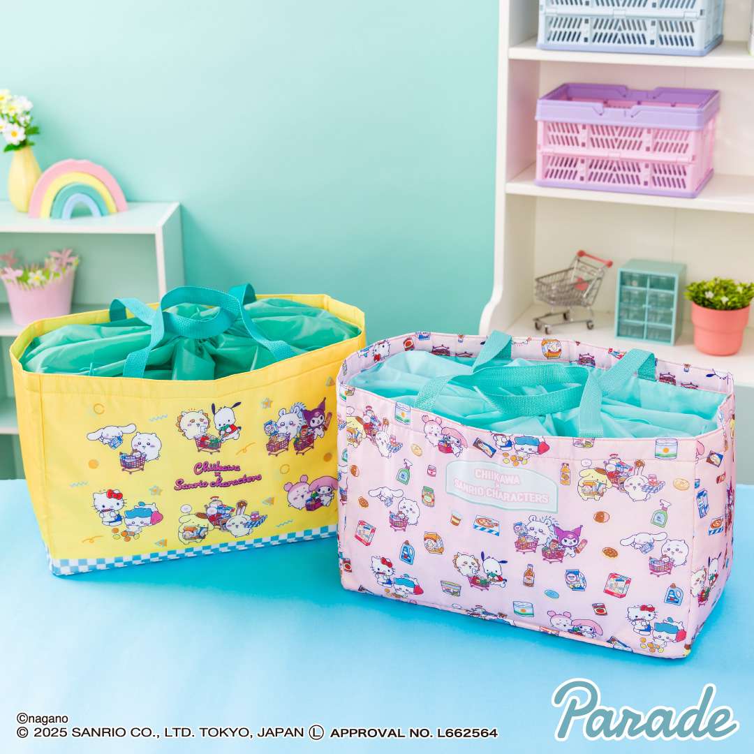 ちいかわ×サンリオキャラクターズ レジかごバック