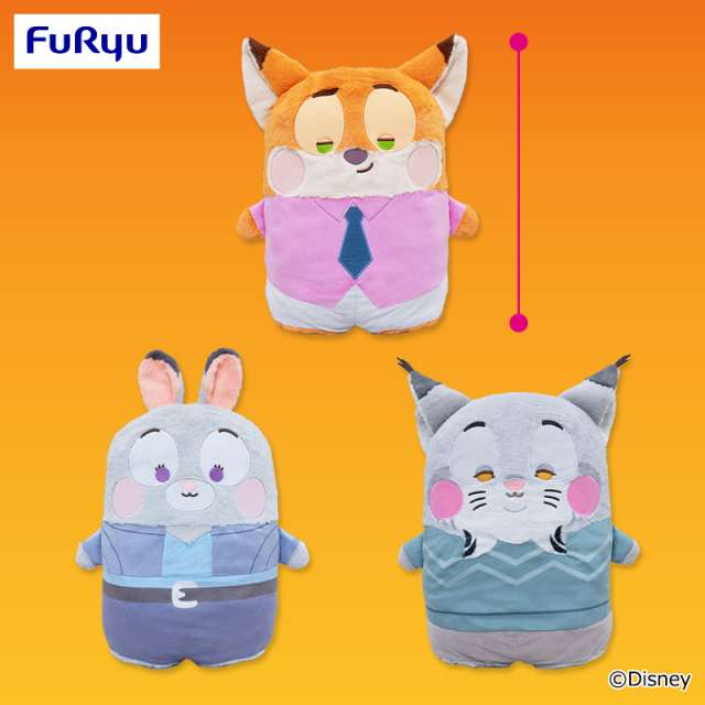 ズートピア2 ハイパーBIG！ならべてどーみぃふれんずぬいぐるみ